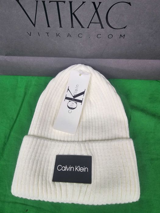 Czapka zimowa calvin klein louis vuitton czapki nowość