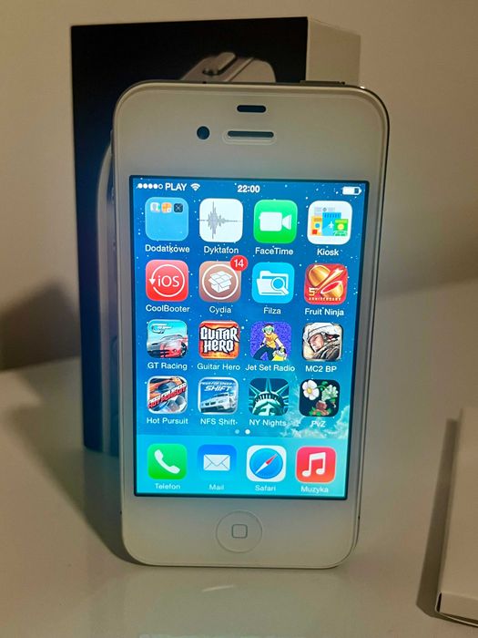 iPhone 4 16gb A1332 [Dualboot iOS 7-6.1.3] Kolekcjonerski telefon