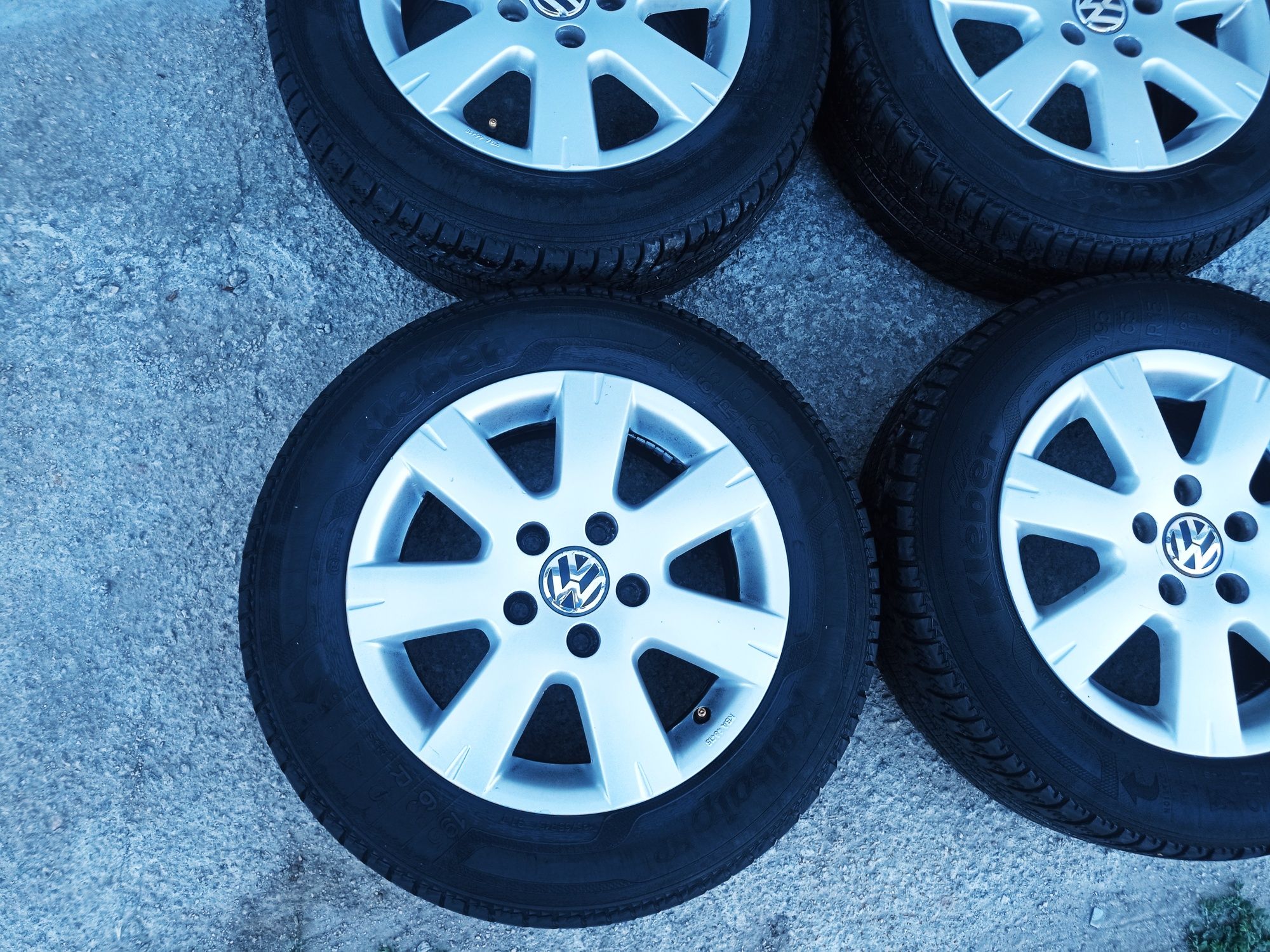 Диски 5х112 r15 оригінал volkswagen+резина зима 195/65r15 ціна за все