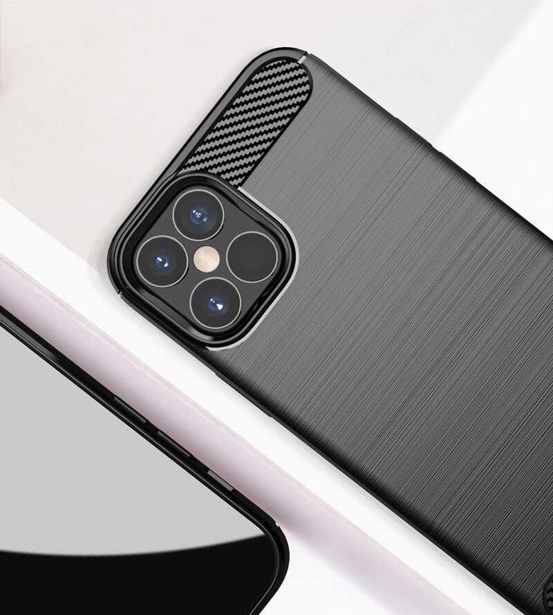 Elastyczne Etui Carbon Case iPhone 11 PRO czarny