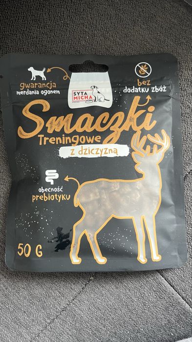 Smaczki treningowe z dziczyzną 50g syta micha
