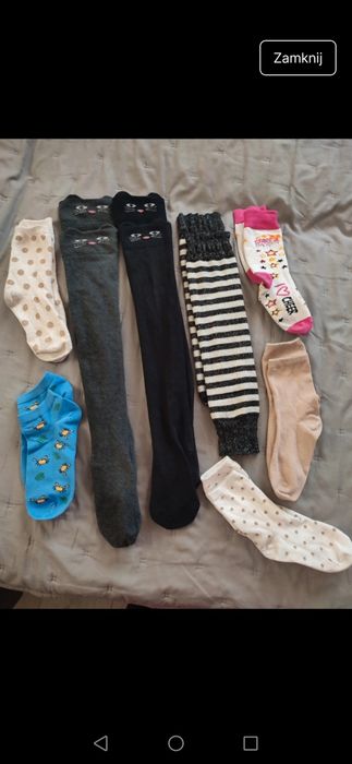 Skarpety dziewczęce