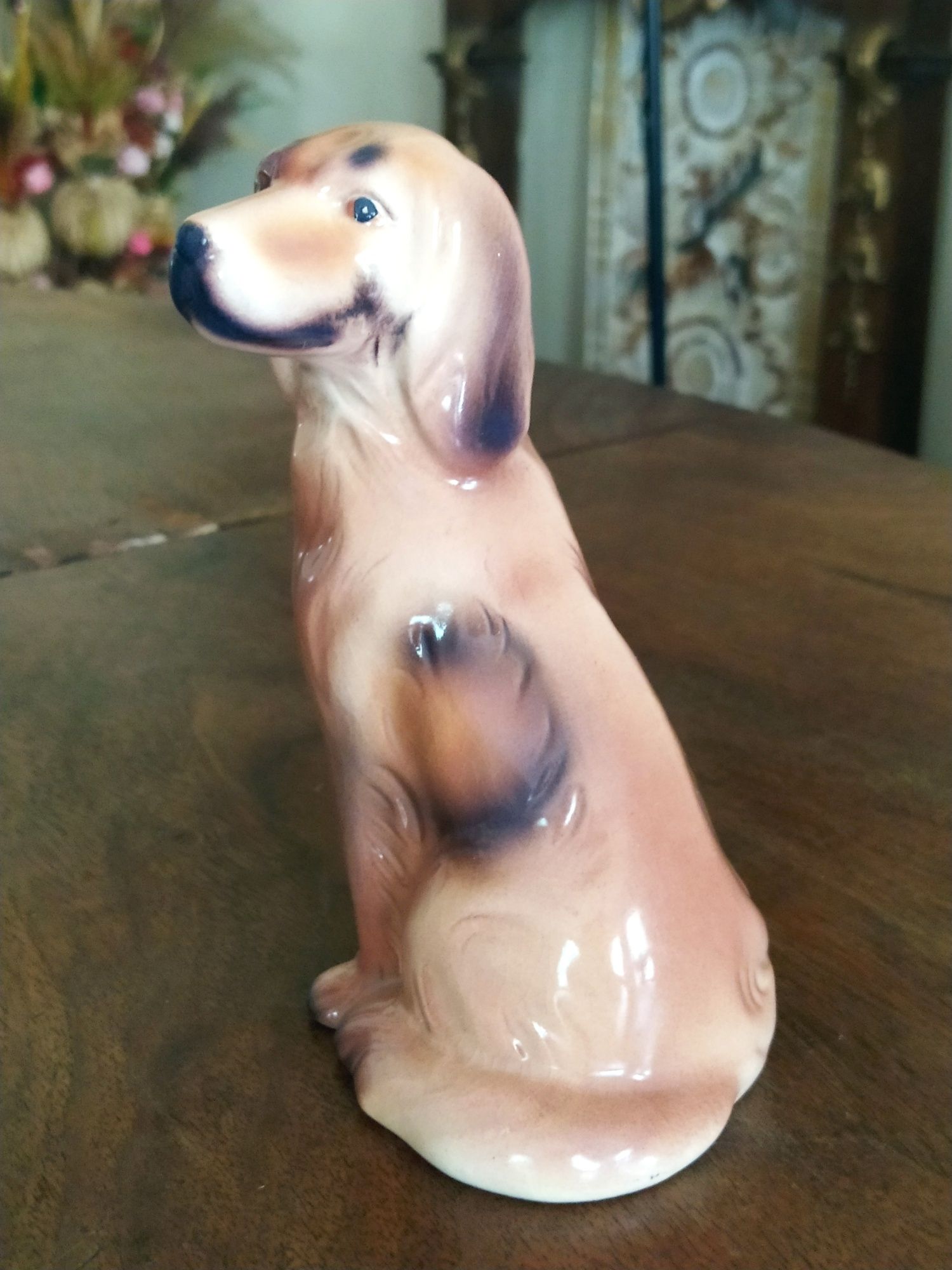 Pies myśliwski, rzeźba ceramika