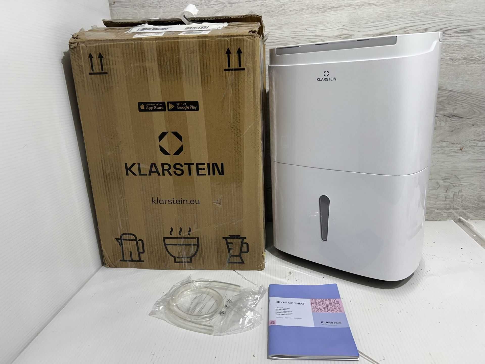 Осушитель воздуха Осушувач повітря розумний Klarstein DryFy Connect 30