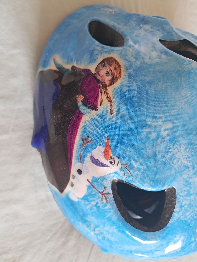 Capacete menina Frozen