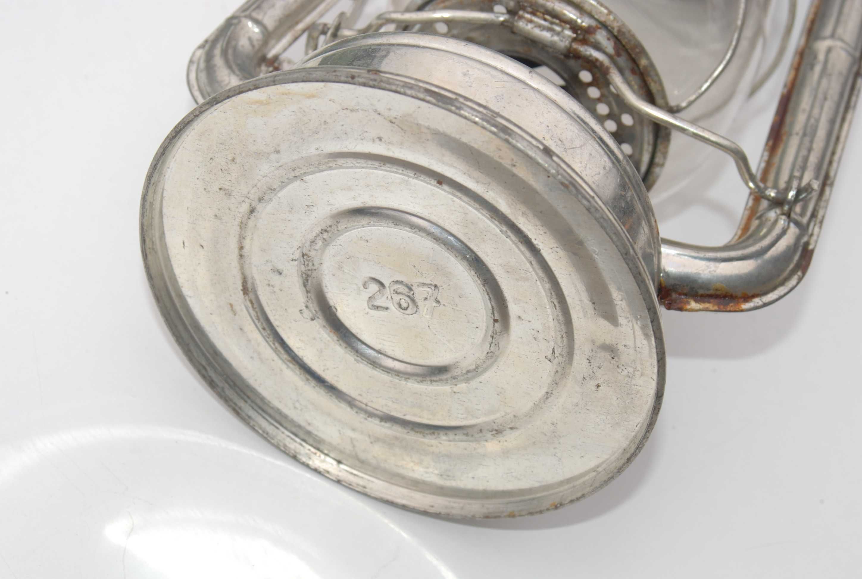 Stara duża lampa naftowa meva 865 Czechosłowacja 50/60 lata unikat