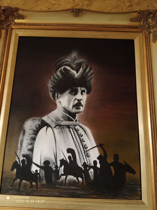 Obraz płótno ręcznie malowany.