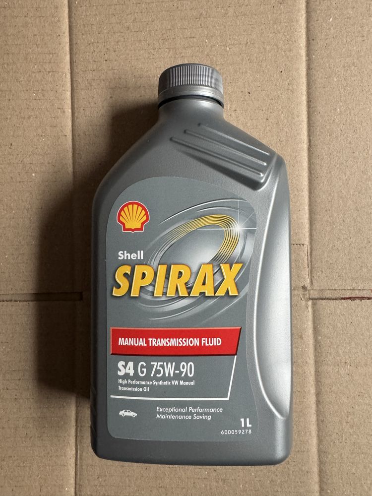 Трансмісійна олива SHELL Spirax S4 G 75W-90 1л