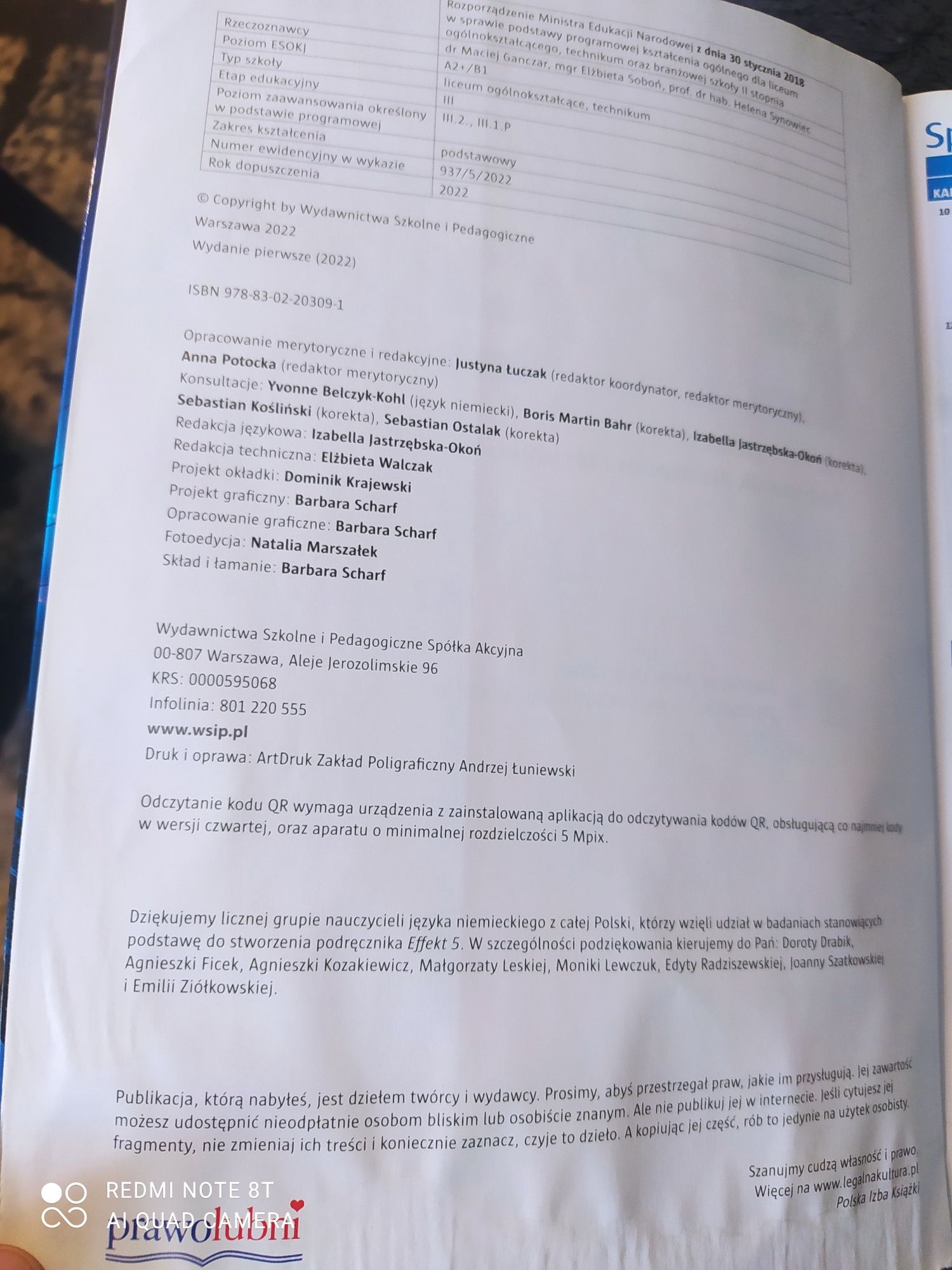 J. Niemiecki podręcznik Effekt