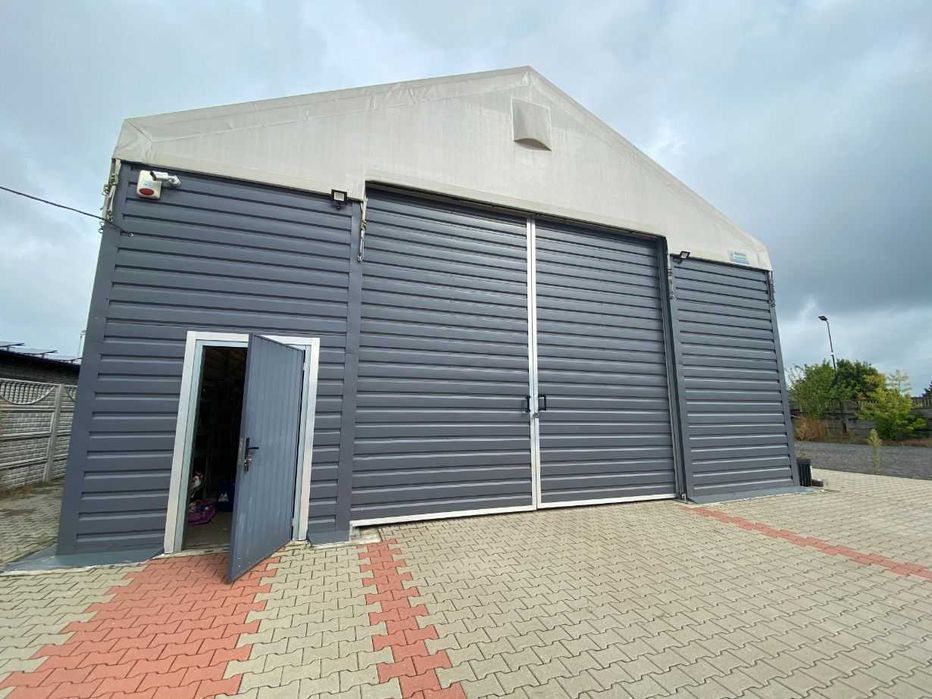 syndyk sprzeda halę namiotową 200m2