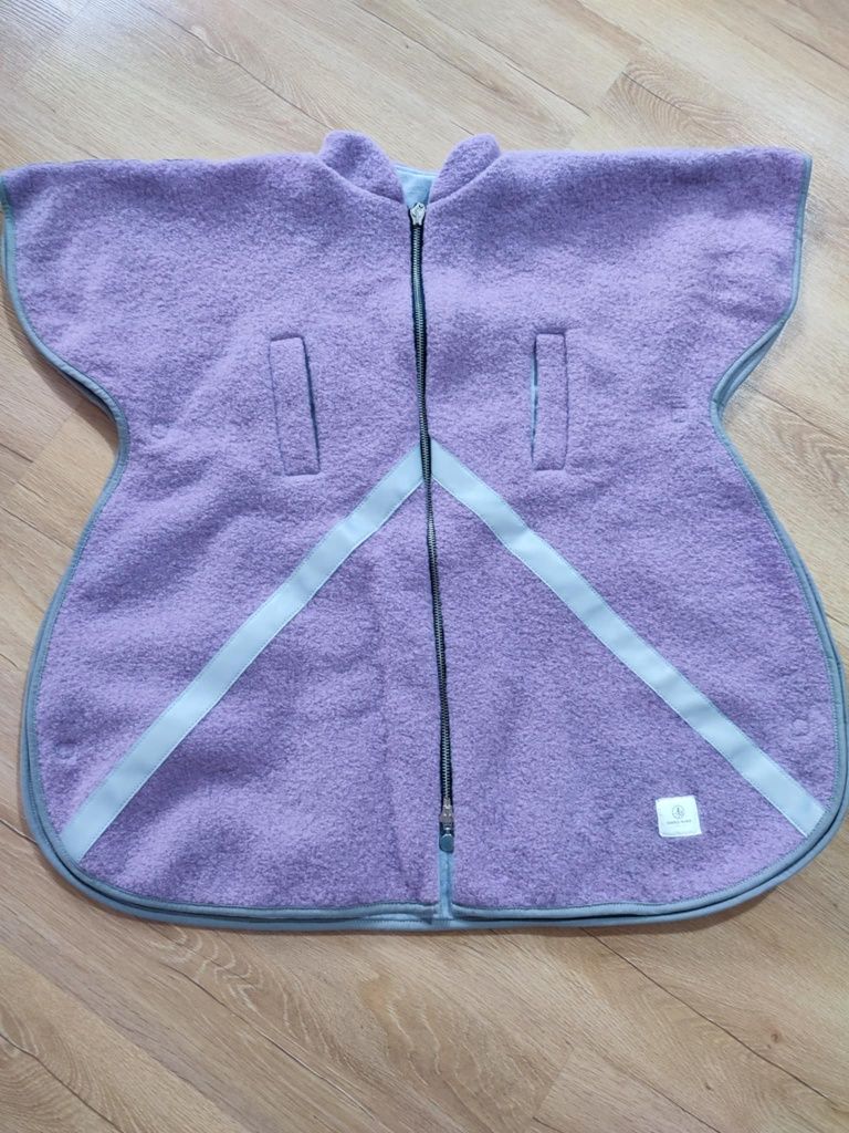 Ponczo Simple wool 3-7
