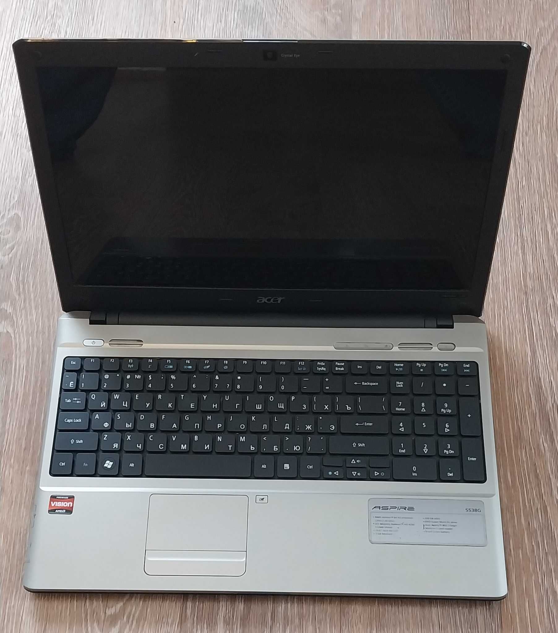 Ноутбук Acer Aspire 5538G + сумка