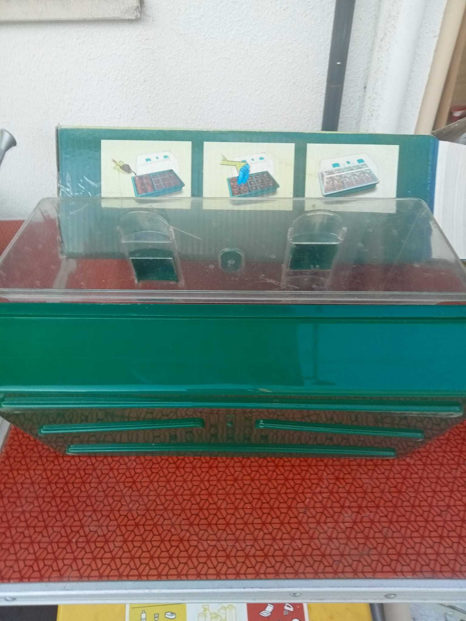mini estufa de germinação como nova
