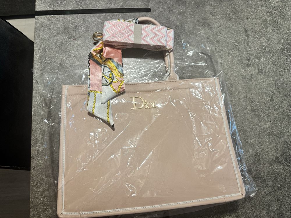 Bolsa Dior Rosa Elegenate