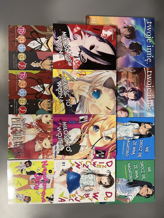 zestaw mang komedia romans ecchi dramat