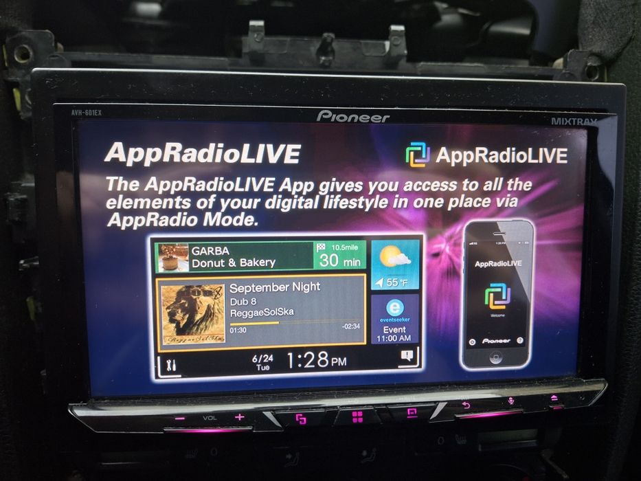 Автомагнитола Pioneer AVH-601EX. 2DIN. BLUETOOTH