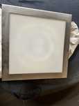 Candeeiro teto inox pvc