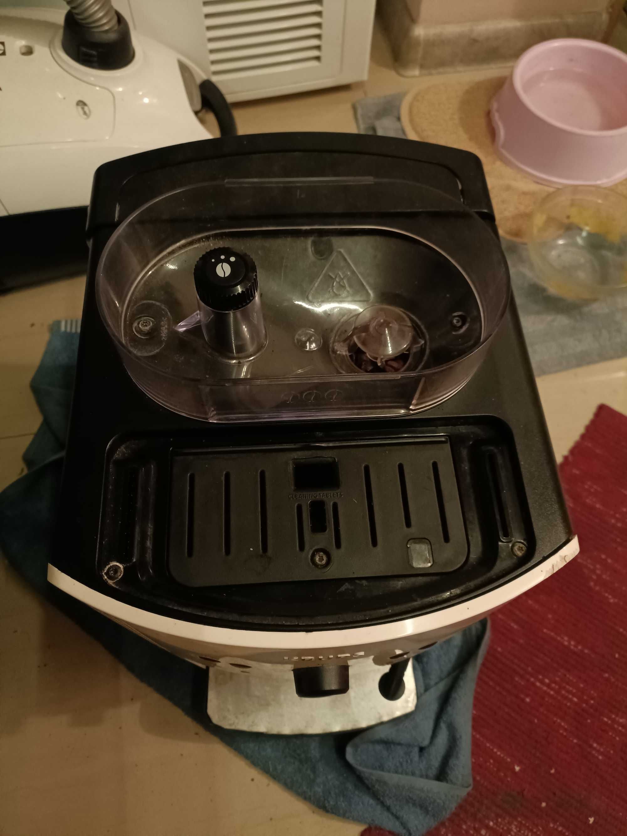 Ekspres KRUPS EA81* ciśnieniowy do kawy ziarnistej automatyczny błąd 5