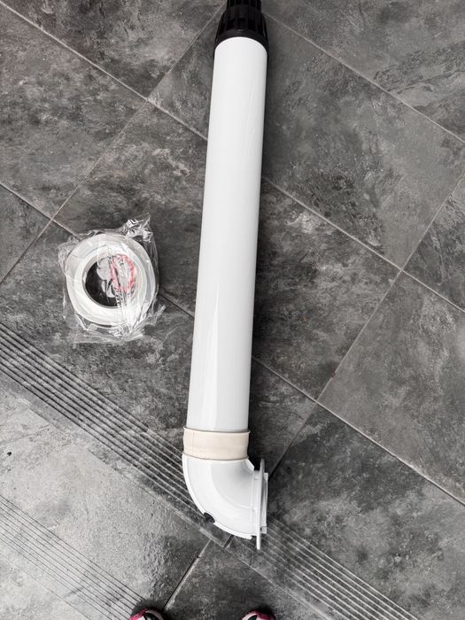 Коаксіальна труба до турбованого традиційного котла