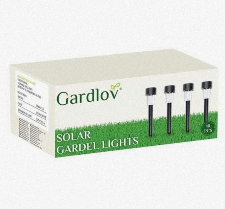 10шт Польща тепле світло садові фонарі ліхтарики садовые светильники н