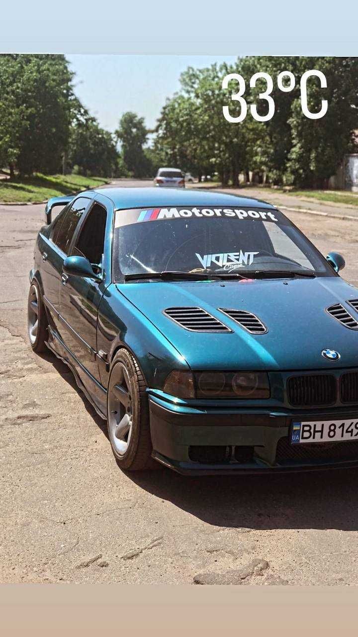 BMW E36 на Стиле M-обвес M50B20 моторе