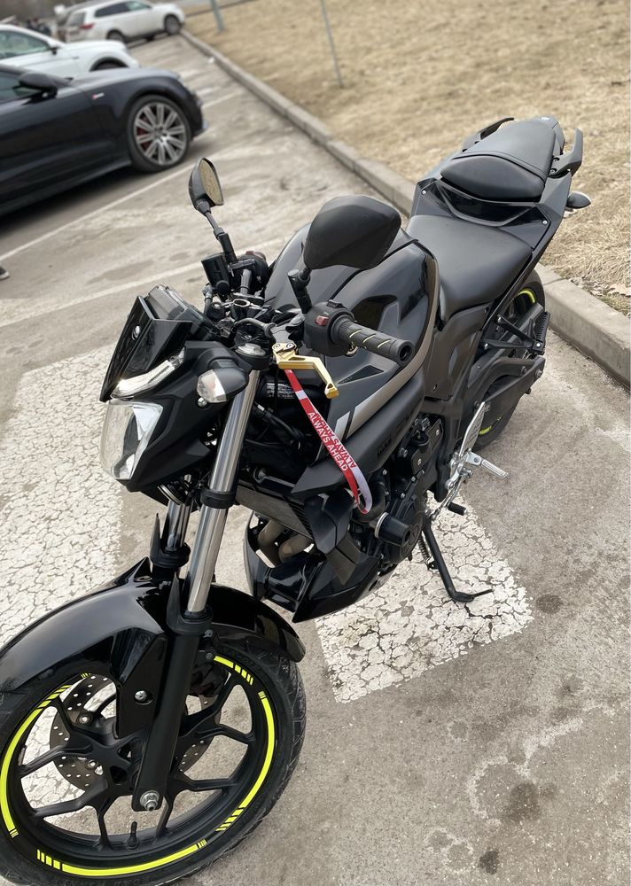Yamaha mt25 mt03Повне переоформлення