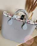 OBAG O BAG standard wavy lily grey. Nowy zestaw by Patt faktura