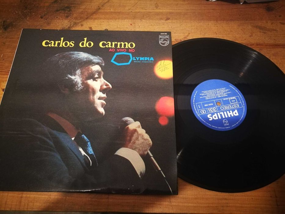 CARLOS   DO CARMO - Ao Vivo No Olympia  LP