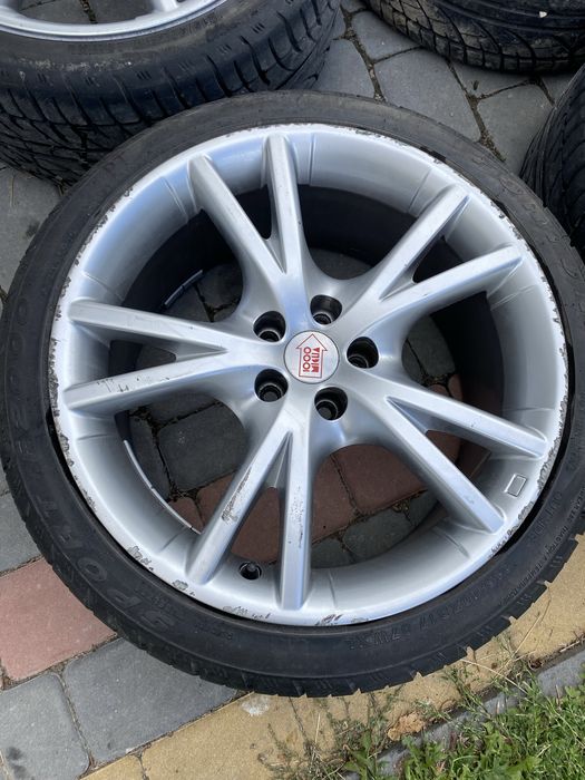 Felgi aluminiowe 17 ,5x98 wraz z oponami