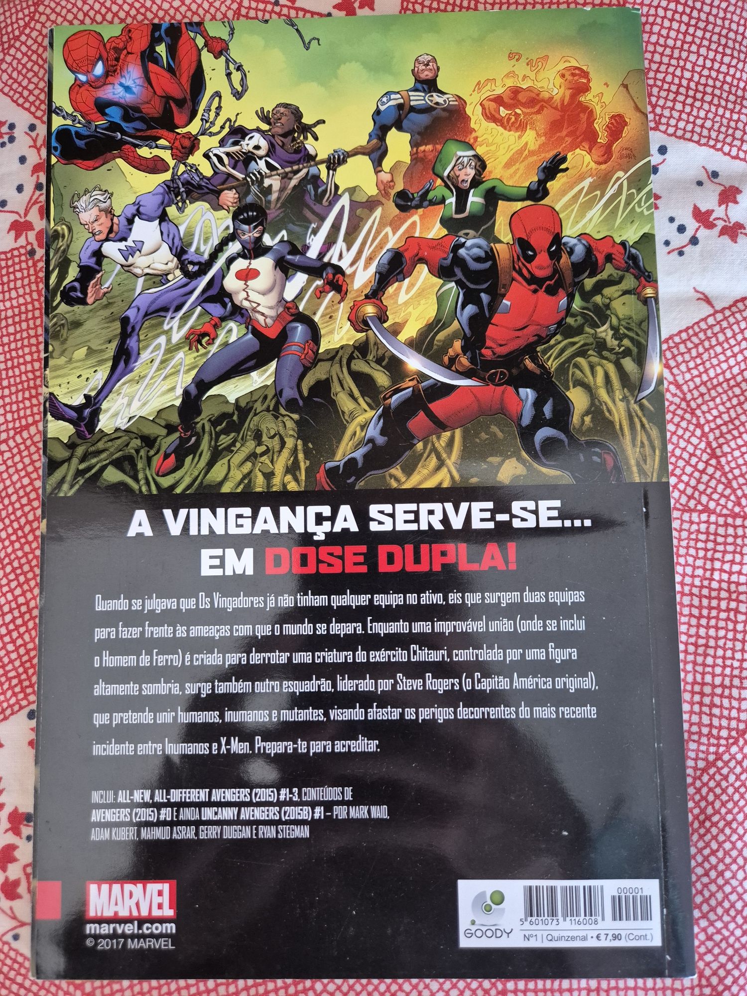 Comics Marvel Vingadores