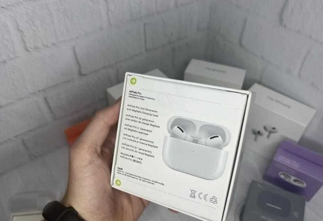 Навушники airpods pro 2-го покоління 1в1 Full Топової якості