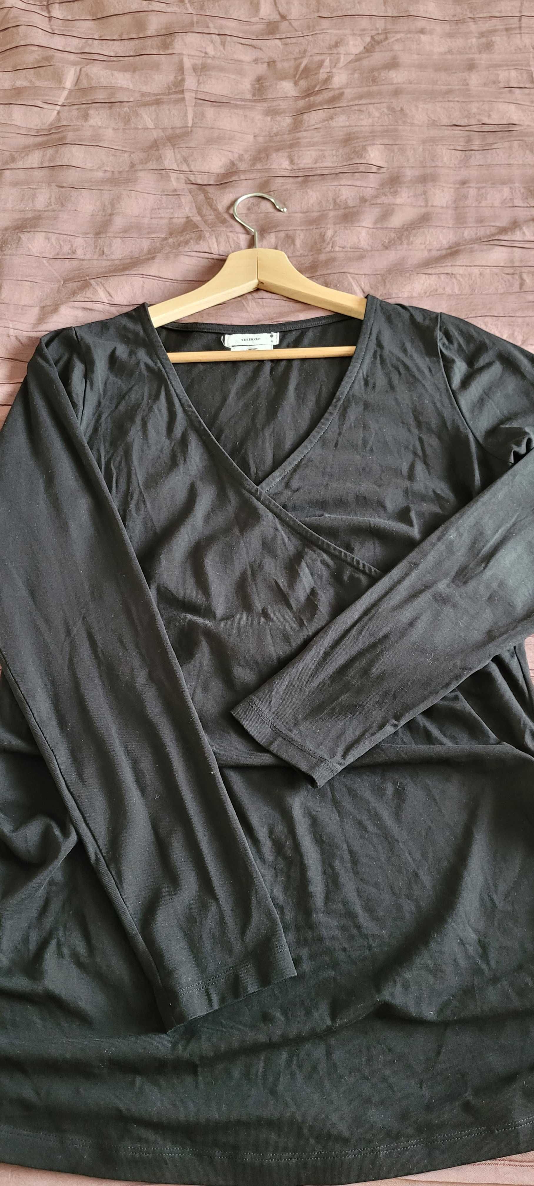 bluzka ciążowa czarna XL Reserved