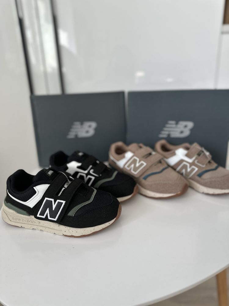 Чорні кросівки New Balance 997 H kids 27 28 29 30 31 32 33 34