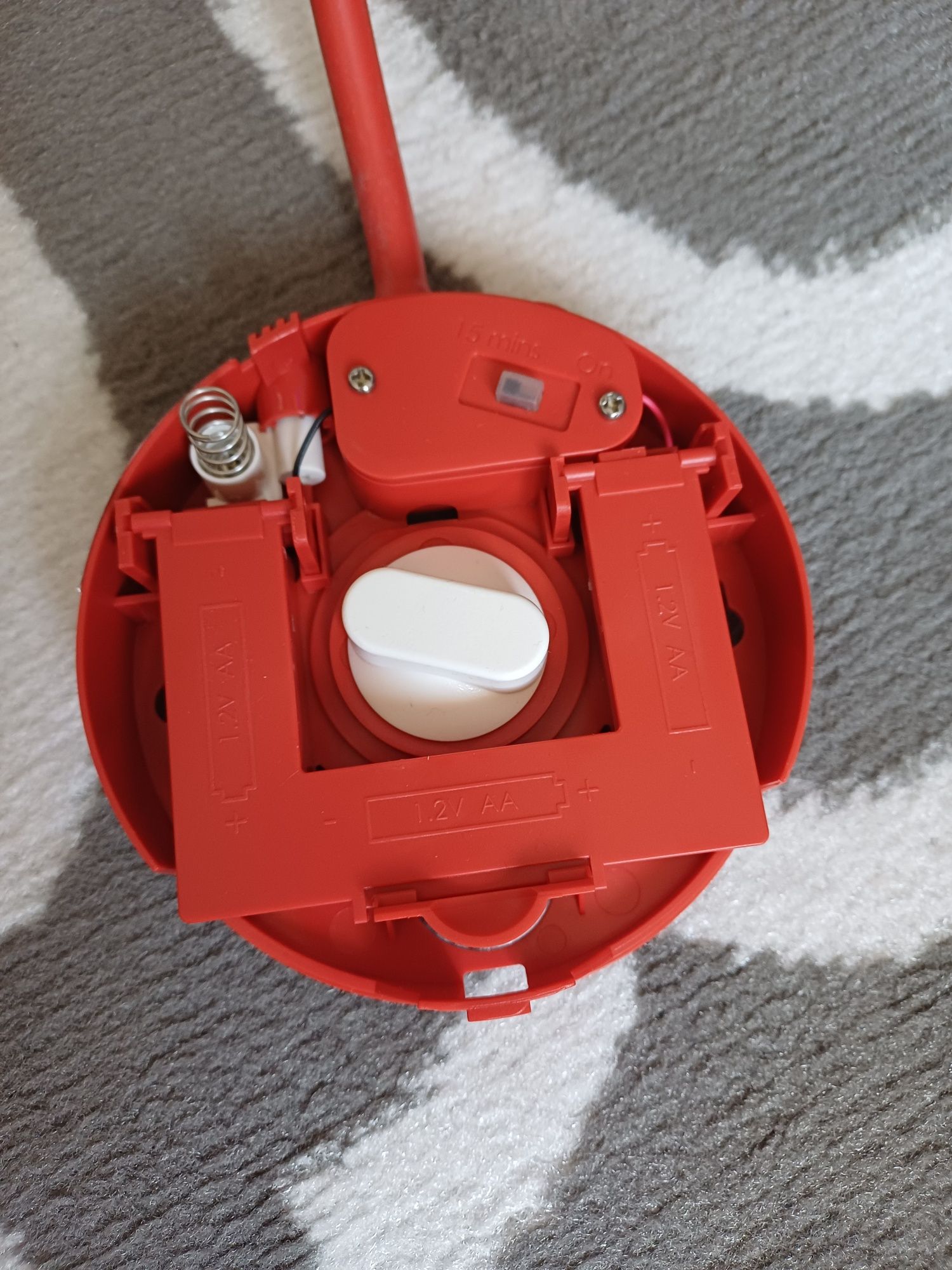 Lampka Ikea led czerwona