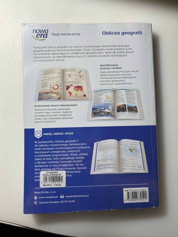Oblicza geografii 2 zakres rozszerzony nowa era