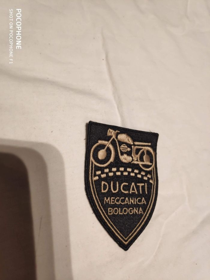 Naszywka Ducati czarna