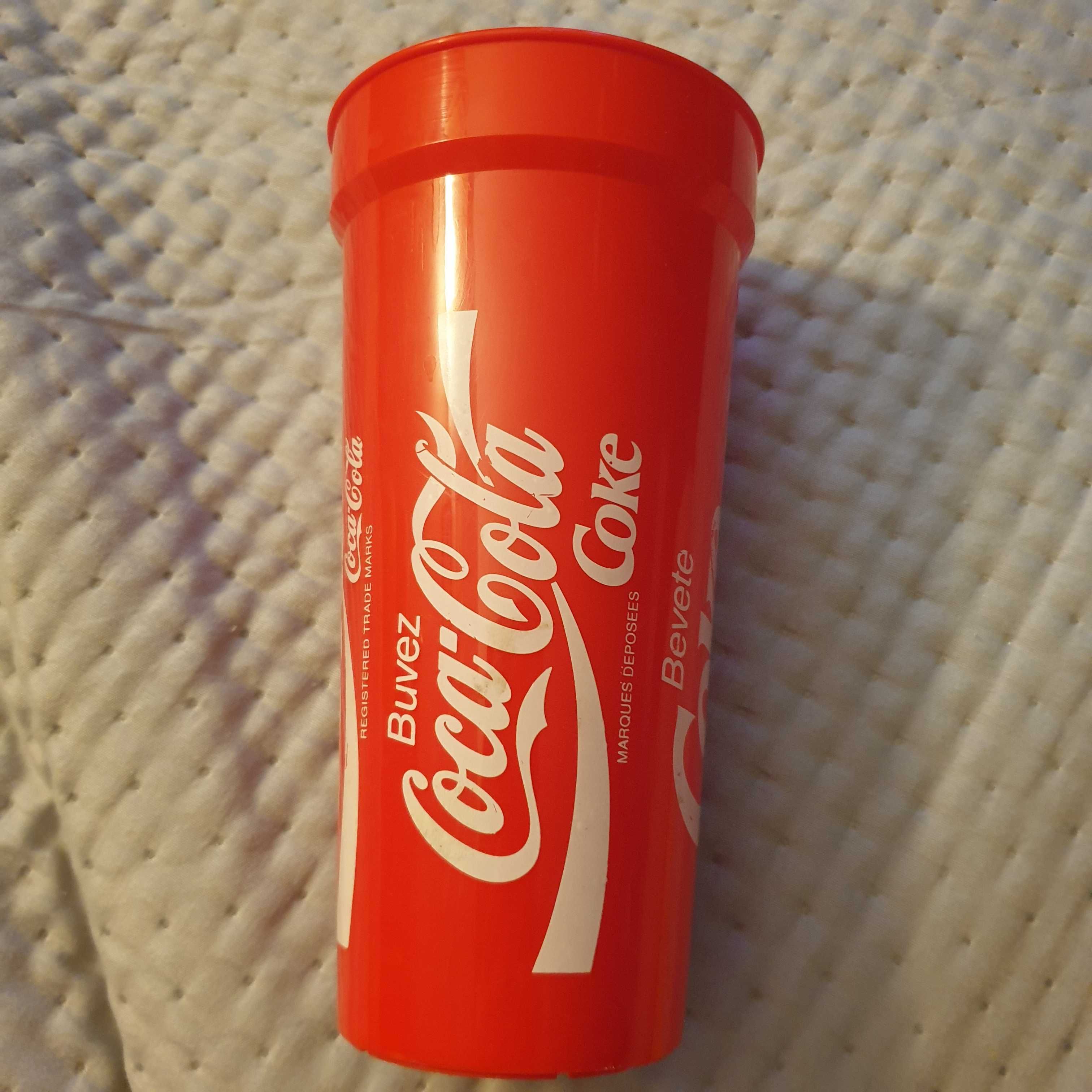 Kubek Coca-Cola z tworzywa