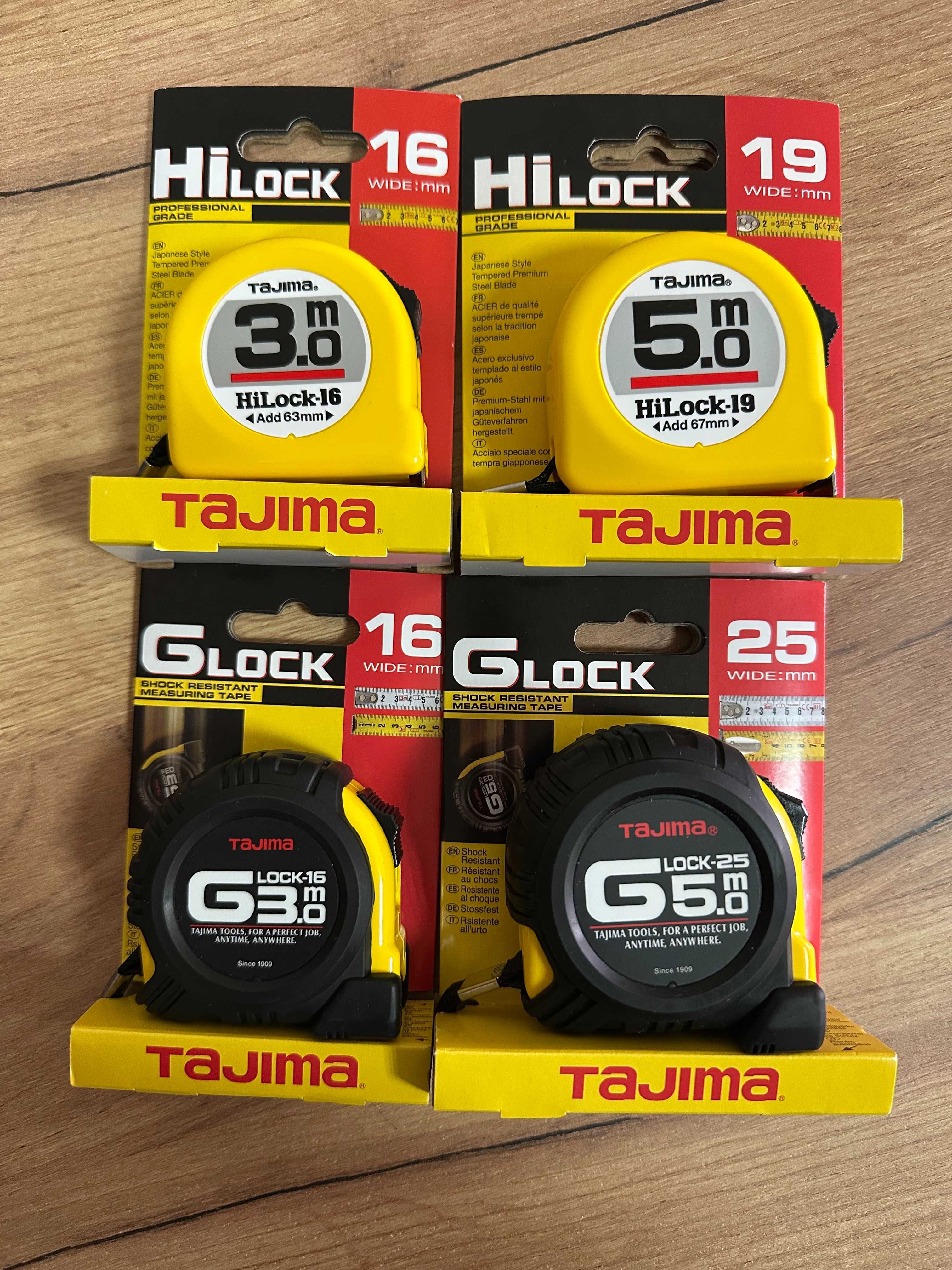 Рулетки Tajima 3 та 5 м (Японія)