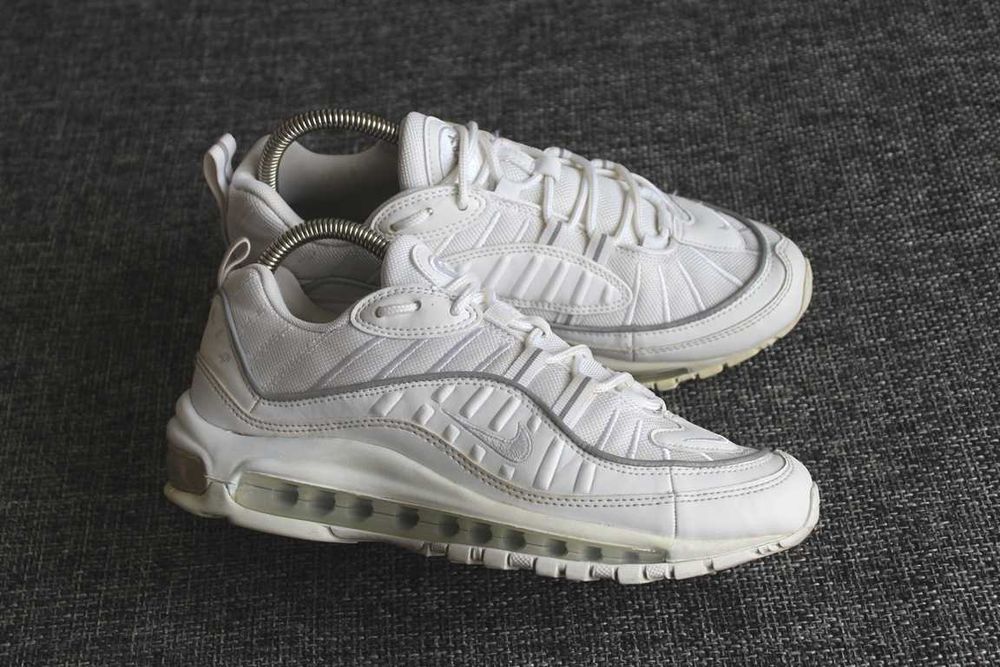 Кросівки Nike Air Max 98 Triple White Оригінал 40р