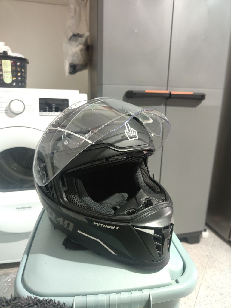 Capacete 1up + Ejeas V6 pro+