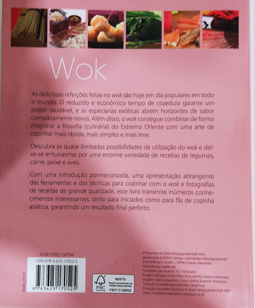 Livro Wok - Cozinha asiática