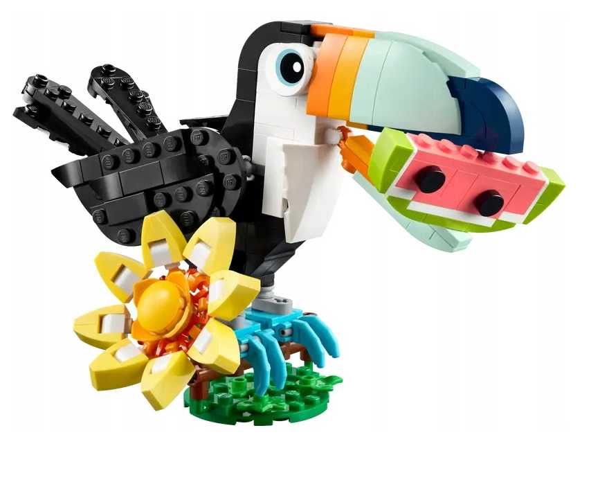 LEGO CREATOR 31173 Dzikie ZWIERZĘTA Tropikalny tukan