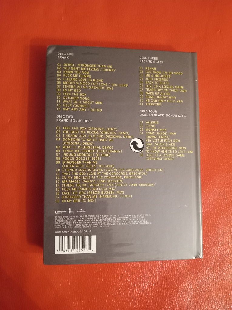 Amy Winehouse 4 CD Digipack