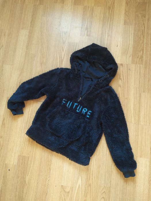 Меховое худи для девочки мальчика унисекс тедди