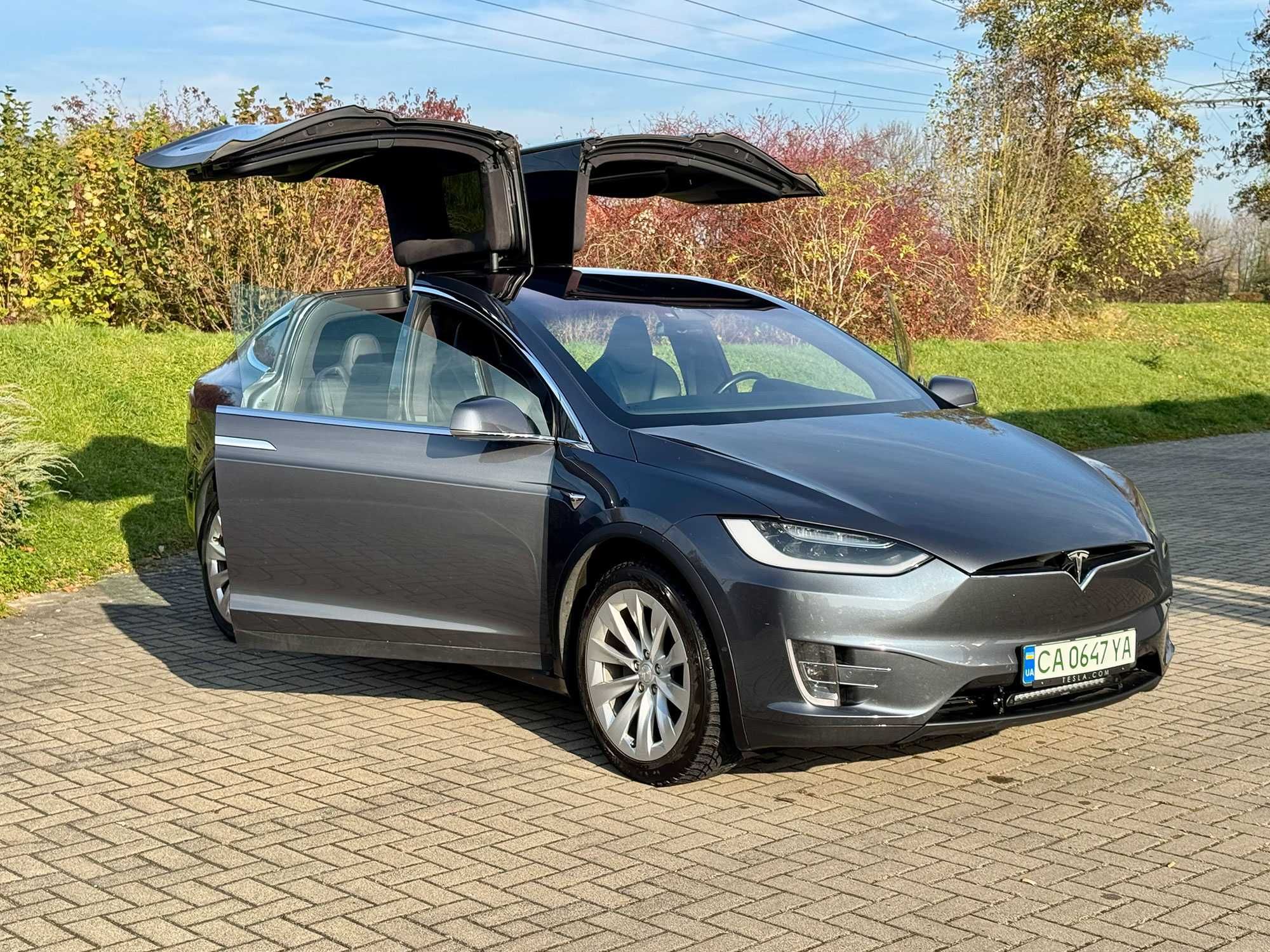 Tesla Model X 2018 D Long Range. 100 kWt. БАТАРЕЯ НА ГАРАНТІЇ!