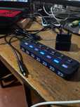 USB HUB VINGA 7 портів юсб хаб