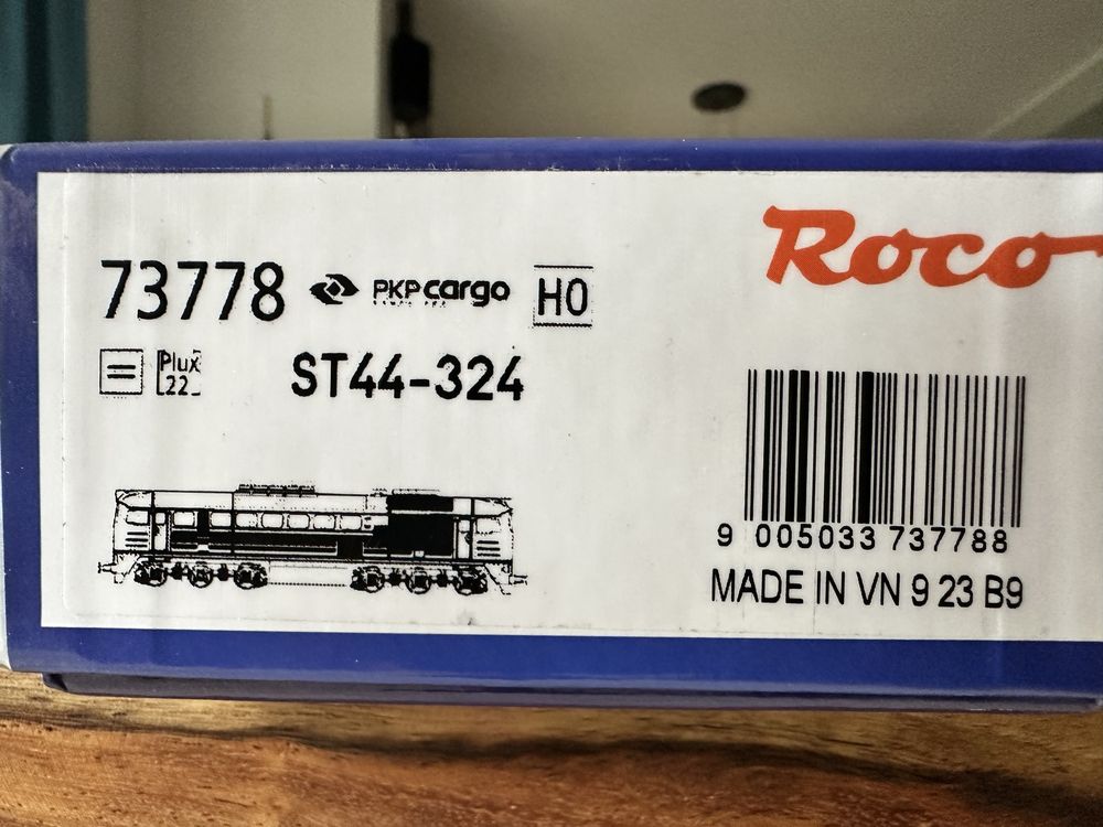 DCC Sound Gagarin ST44-324 PKP Cargo od Roco pasuje do Piko