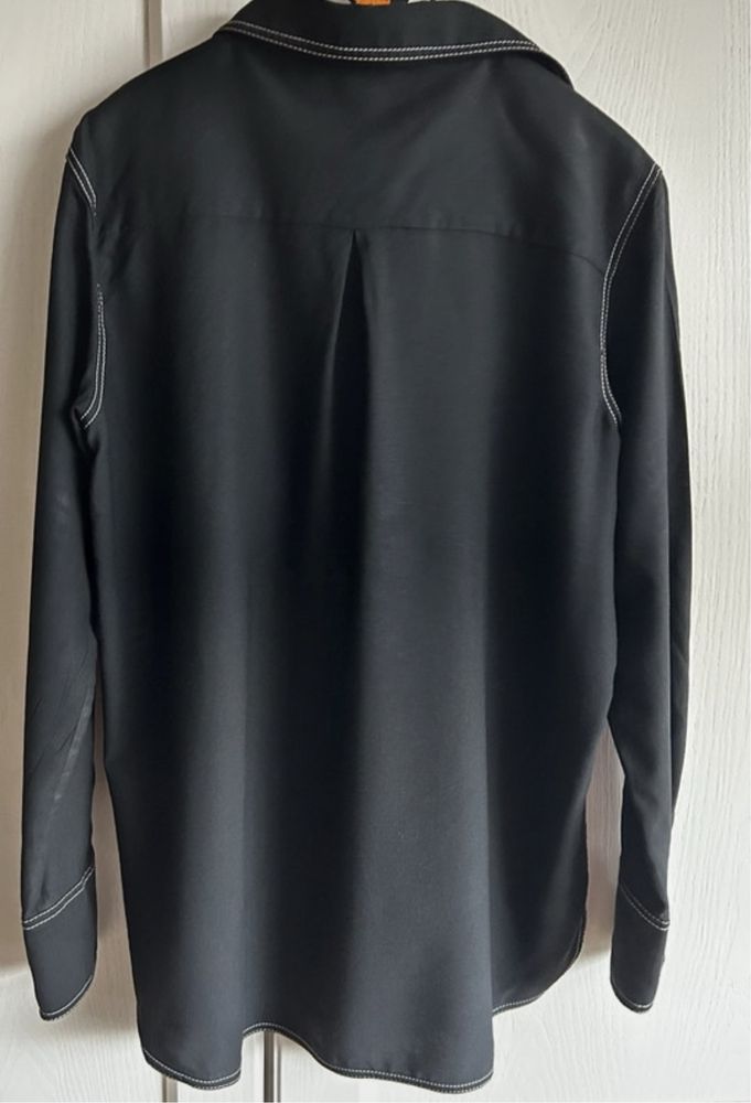 Massimo Dutti elegancka koszula czarna M