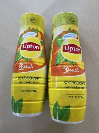Syrop Sodastream Lipton brzoskwinia 2szt