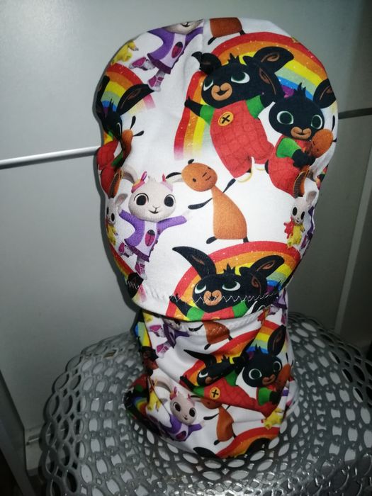 Czapka komin pokemon, sonic, bing